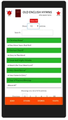 SDA-HYMNAL-COMPLETE android App screenshot 5