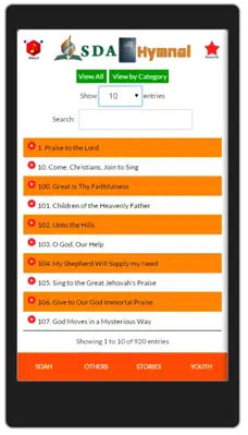 SDA-HYMNAL-COMPLETE android App screenshot 7